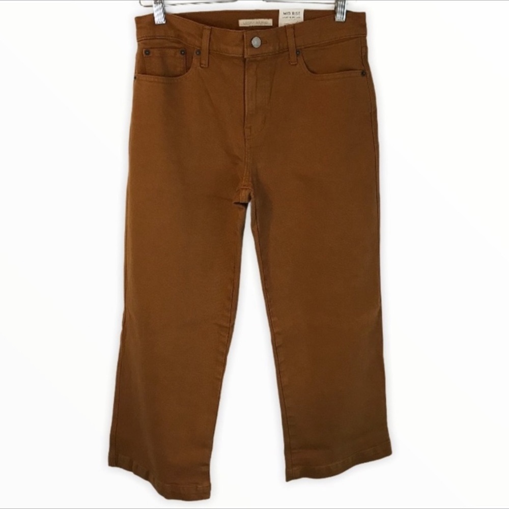 Lucky Brand Jeans Crop Mid Rise NWT